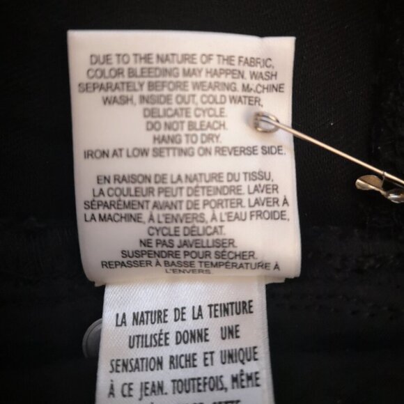 NWT DC Jeans Curvy Fit Ladies Size 32 Straight Leg Black Jeans - Picture 7 of 15